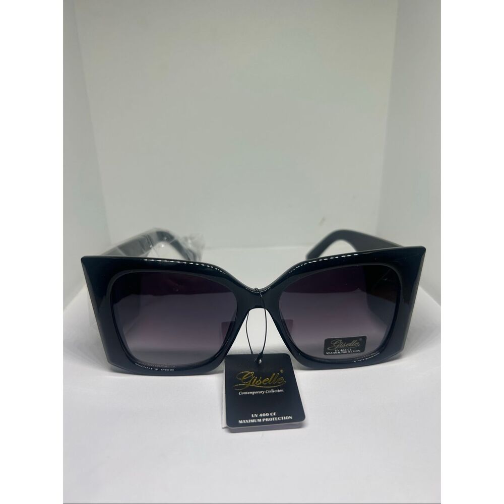 Giselle Contemporary Collection Oversized Cat Eye Sunglasses – UV400 Protection - Picture 3 of 3
